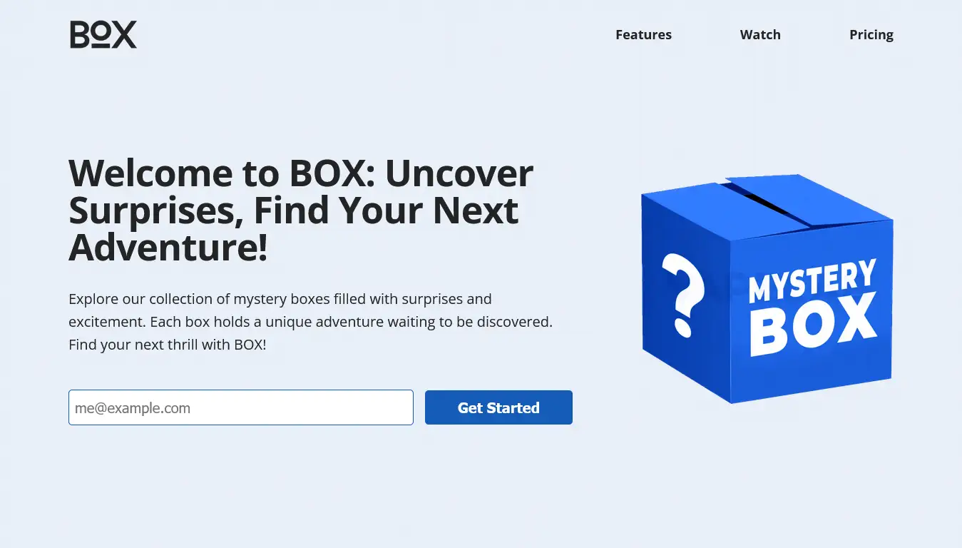 Mystery Box Business